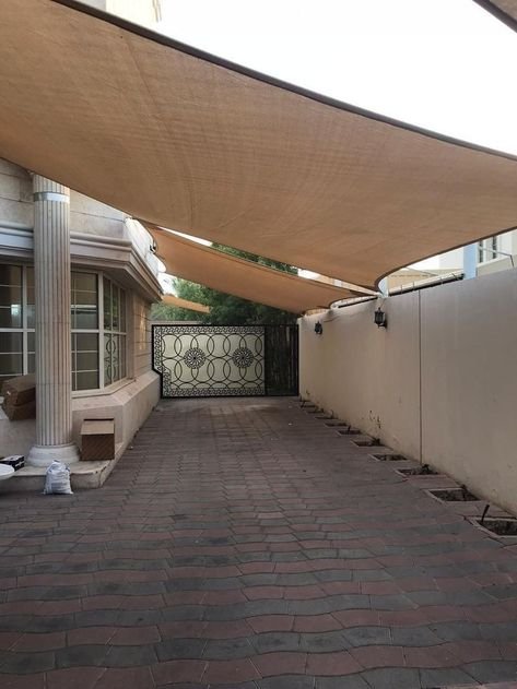 مظلات وسواتر جدة لتركيب مظلات للمداخل والممرات