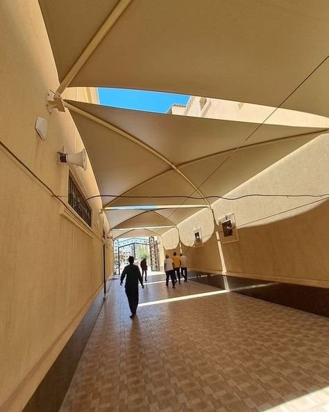 أهمية تركيب مظلات المدارس في جدة