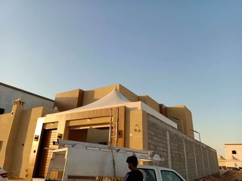 مظلات هرمية قبب جدة مع أفضل حداد في جدة