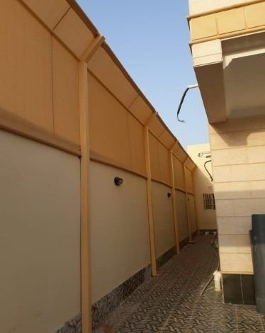 سواتر قماشية بولي إيثيلين جدة