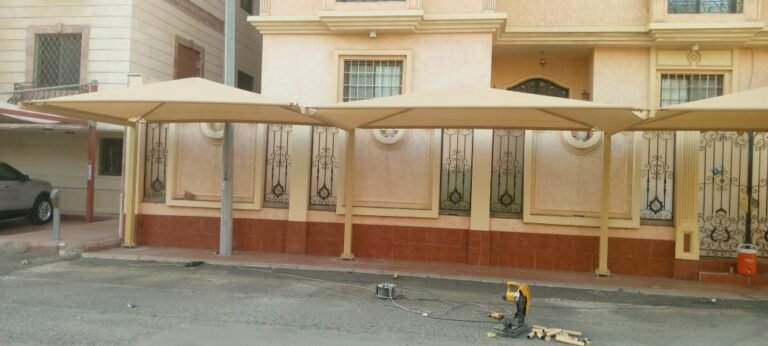 حداد تركيب مظلات مواقف سيارات في جدة